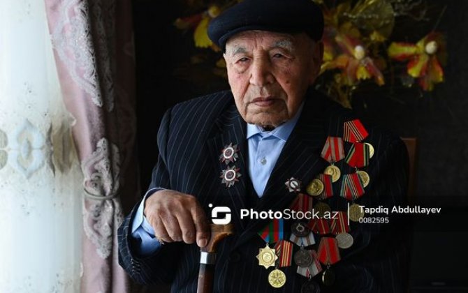98 yaşlı veteran: “Atam müharibədən yaralı halda qayıtdı, mən getdim” - MÜSAHİBƏ + FOTO