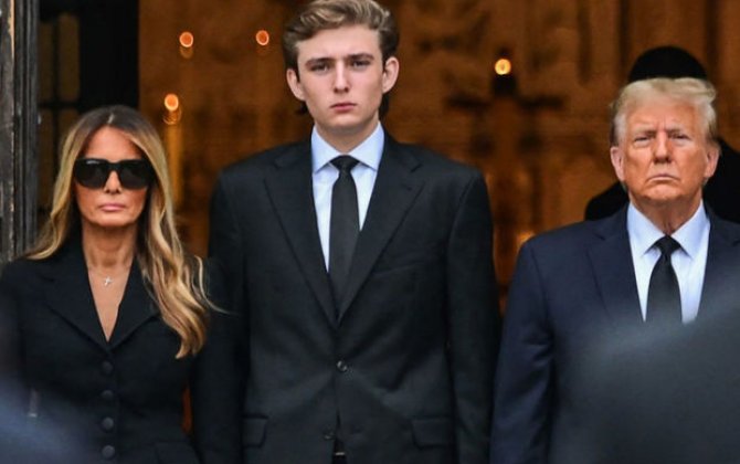 18-летний Бэррон Трамп начинает политическую карьеру - ФОТО