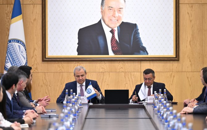 BDU və Milli Depozit Mərkəzi arasında memorandum imzalandı - FOTO