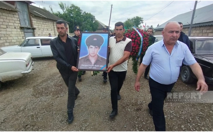 В Гёйчае простились с шехидом первой Карабахской войны-ФОТО