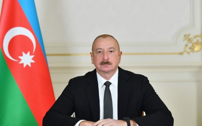 Ильхам Алиев поделился публикацией в связи с 28 Мая-ФОТО