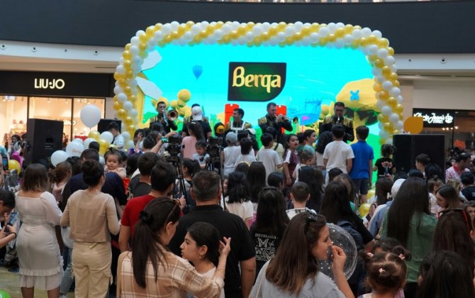 “Berqa” “Park Bulvar”da uşaqlar üçün möhtəşəm əyləncə proqramı təşkil etdi - FOTO