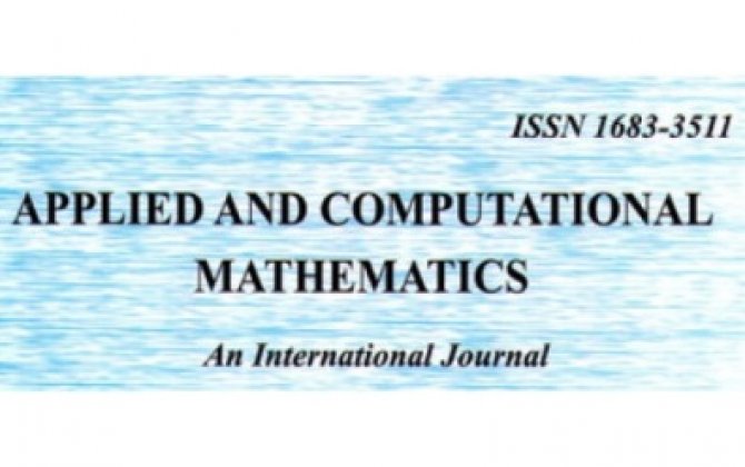 BDU-nun “Applied and Computational Mathematics” jurnalının “Scopus”da təsir əmsalı 8.8 olub