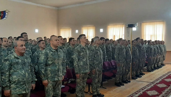 В азербайджанской армии состоялся цикл мероприятий по случаю Дня национального спасения-(ВИДЕО-ФОТО)