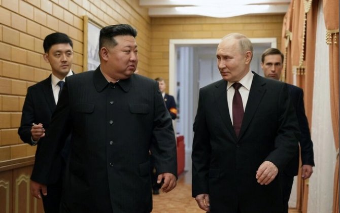 Putin və Kim Çen In saziş imzaladılar