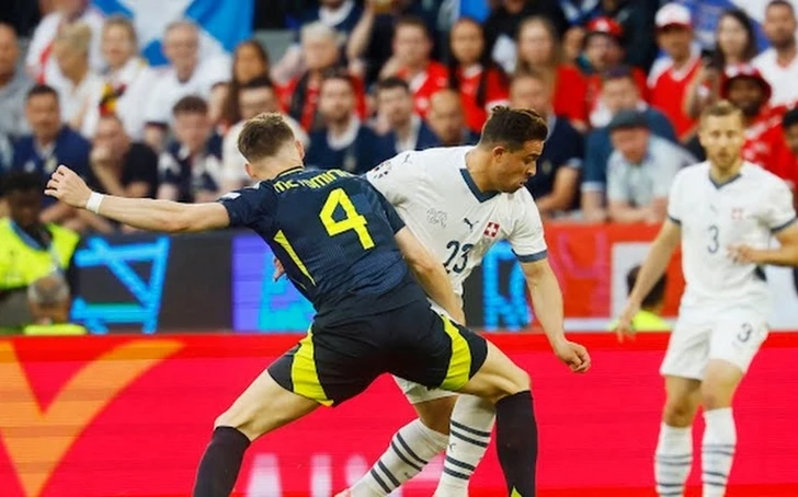 ЕВРО-2024: Шотландия и Швейцария сыграли вничью в матче второго тура группы А-ВИДЕО
