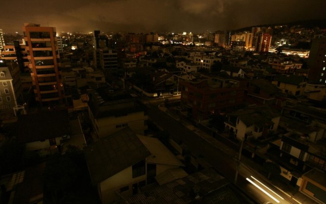Эквадор остался без света