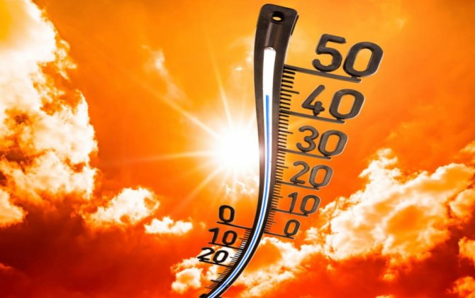 В Азербайджане температура воздуха в июне значительно превышает норму