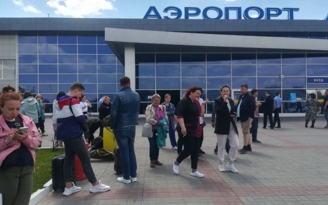 В Астрахани пассажиров аэропорта эвакуировали из-за сообщений о минировании