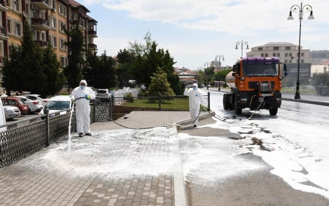 В Баку проведен общегородской субботник- (фото)