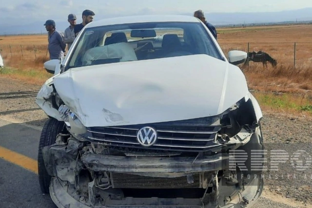 В Джалилабадском районе произошло ДТП с участием пяти автомобилей: есть пострадавший-ФОТО