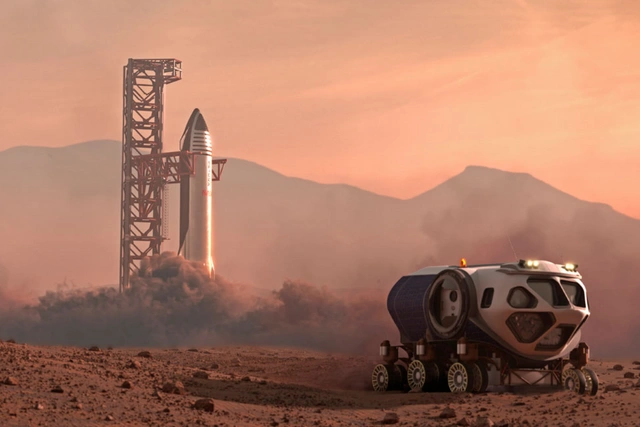 SpaceX посадит свою огромную ракету Starship на Марс в ближайшие 5 лет