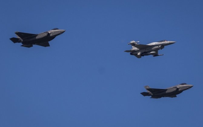 Бельгия поставит Киеву F-16 в срок, если получит от США самолеты F-35