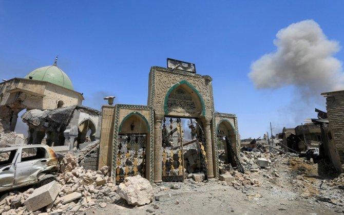 В иракском Мосуле в стенах мечети обнаружено пять бомб