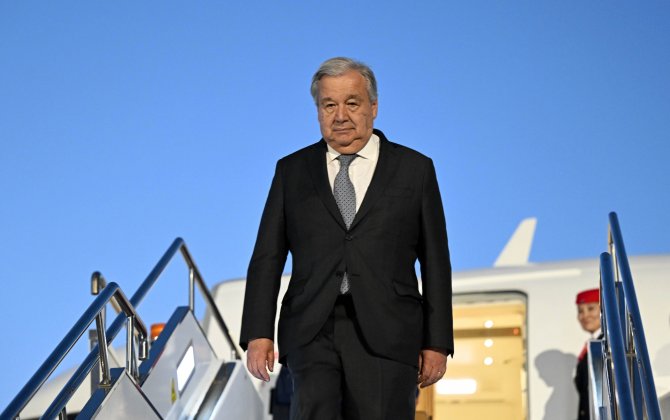  Генсек ООН прибыл в Кыргызстан