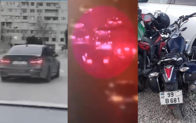 Dörd nəfərin sürücülük hüququ məhdudlaşdırıldı - FOTO/VİDEO