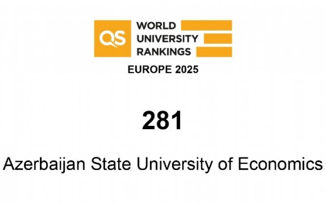 UNEC “QS Avropa 2025” reytinqində ölkə birincisidir