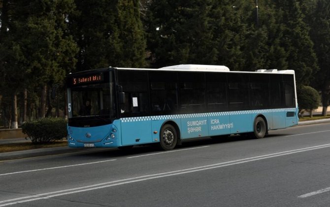 Sumqayıtda marşrut avtobuslarının sayı azaldıldı - SƏBƏB - RƏSMİ