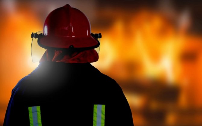 В Бейлагане дотла сгорел 5-комнатный жилой дом