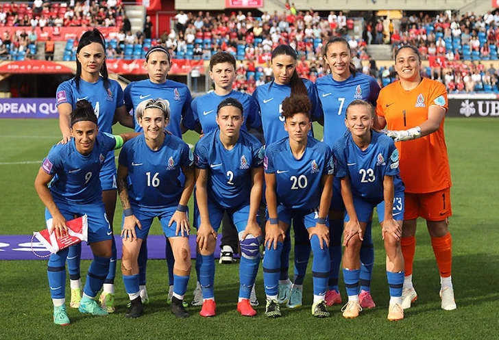 Женская сборная Азербайджана по футболу добилась очередного исторического успеха