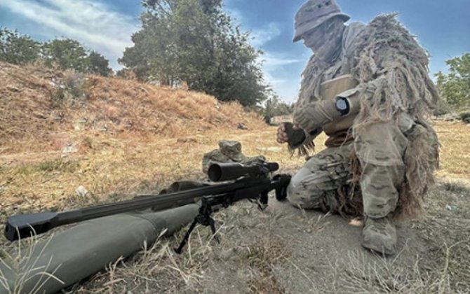 Снайперы ВС Азербайджана выполнили практические упражнения по стрельбе-ВИДЕО