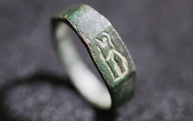 Израильский подросток случайно наткнулся на древнее кольцо-(фото)