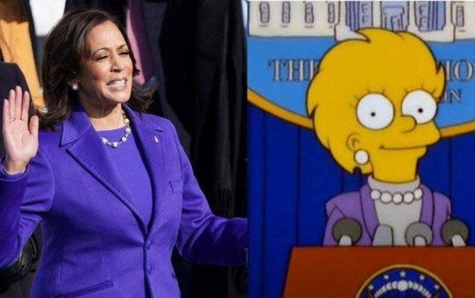 “Simpsonlar” Kamala Harrisin prezident seçkilərində qələbəsini 