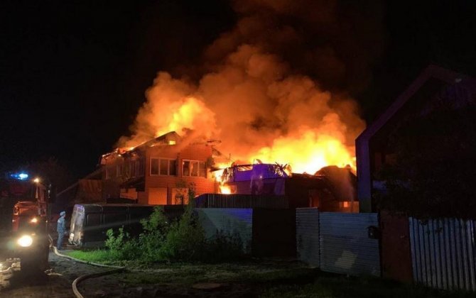 Rusiyanın Tambov vilayətində yanğın nəticəsində 3 nəfər ölüb