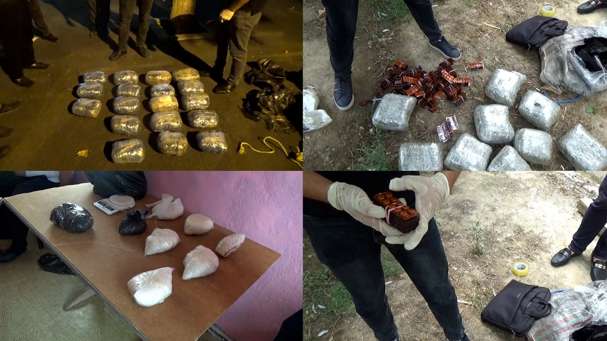 Операция МВД: из оборота изъято 70 кг наркотиков-ФОТО
