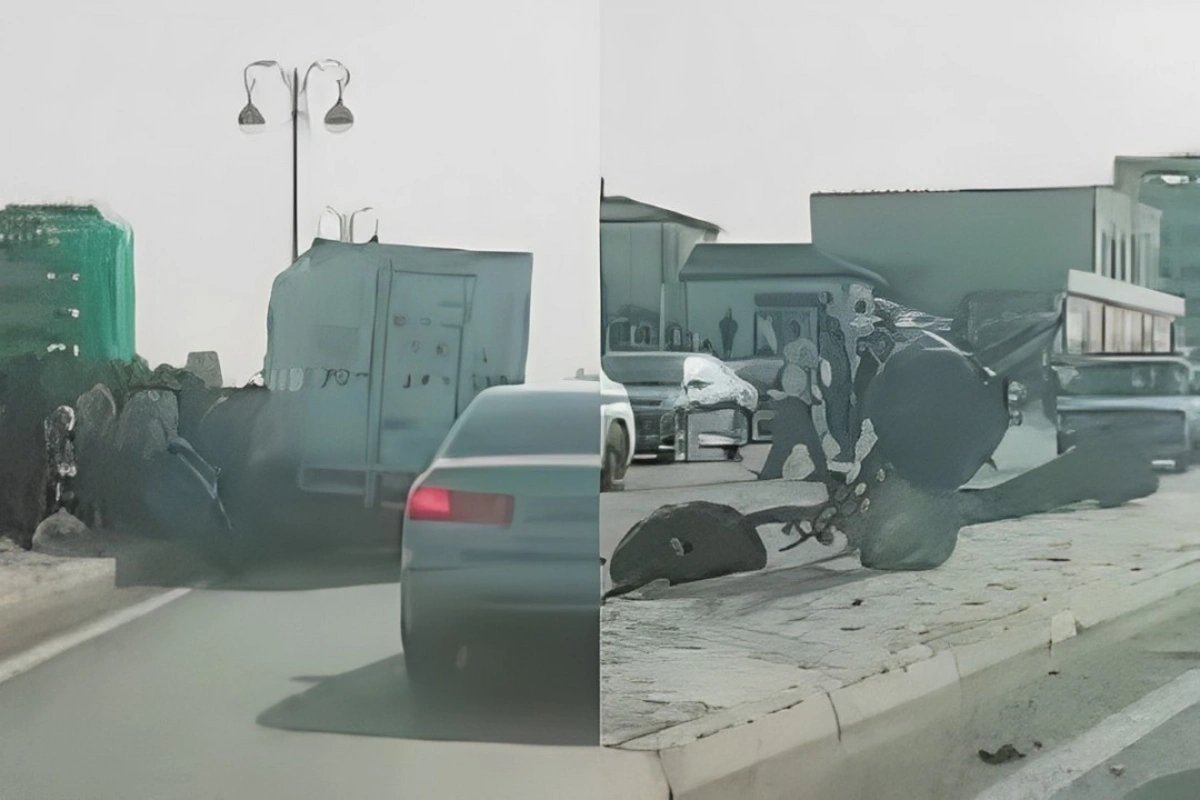 Автоавария на проспекте Бабека: есть пострадавшие-ВИДЕО