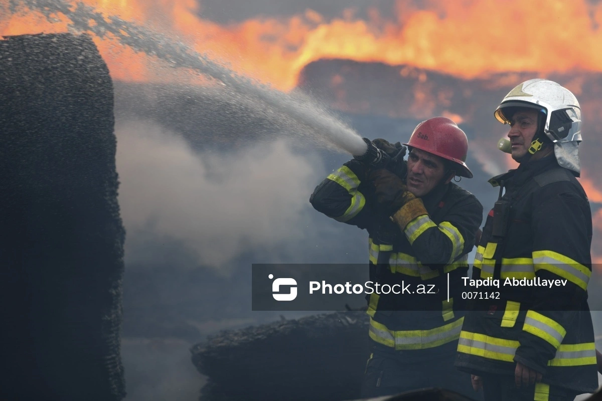 В Хызынском районе на базе отдыха произошел пожар