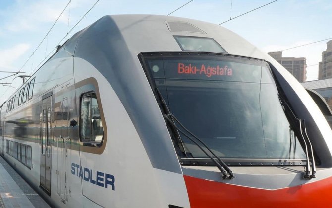 По маршруту Баку-Агстафа-Баку назначены дополнительные железнодорожные рейсы