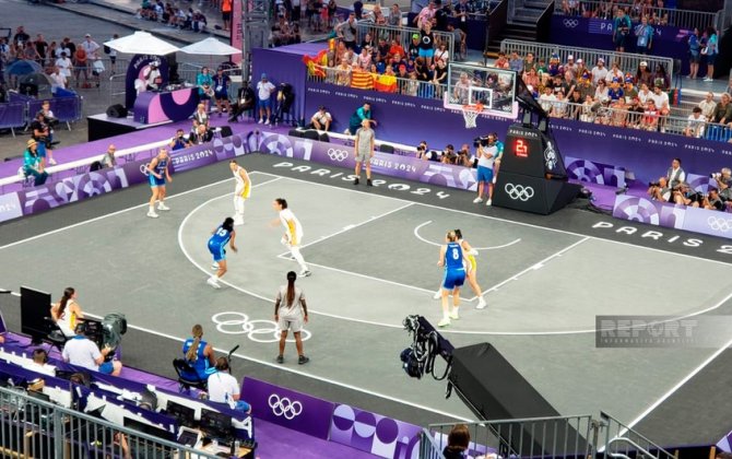Париж-2024: Женская сборная Азербайджана по баскетболу 3х3 проиграла на старте