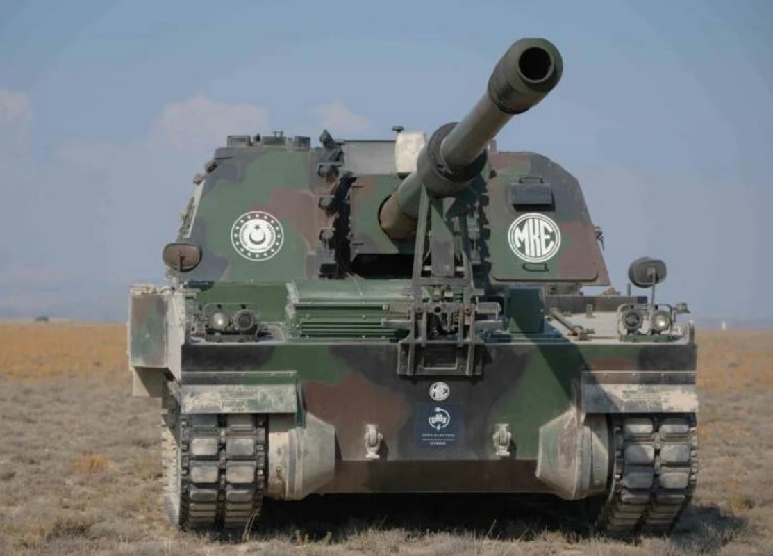 Новинка ВПК Турции:155-мм гаубица GÜRHAN-ВИДЕО
