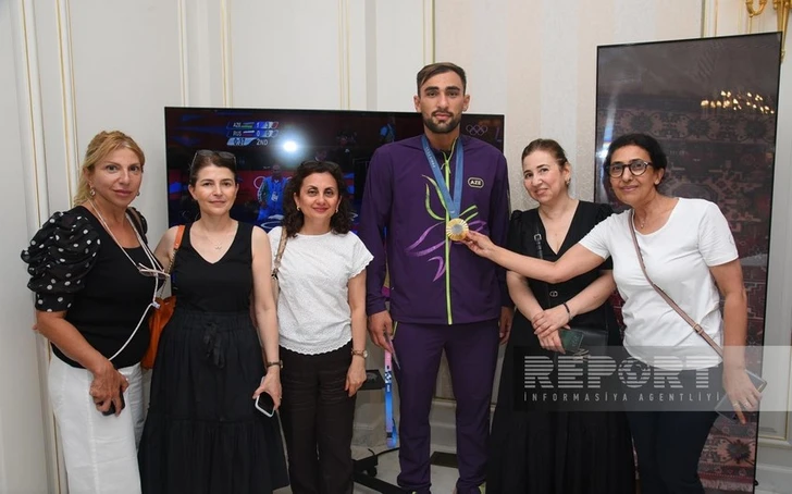 В Олимпийском доме в Париже состоялась встреча в честь победы азербайджанских спортсменов-ФОТО
