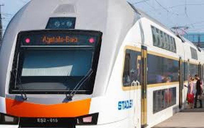По маршруту Баку - Агстафа - Баку назначены дополнительные железнодорожные рейсы