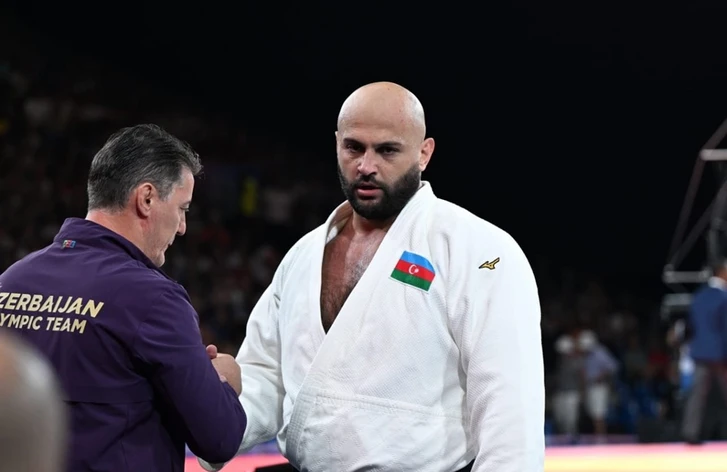 Париж-2024: Азербайджанский дзюдоист Ушанги Кокаури завершил выступление на Олимпиаде-ВИДЕО