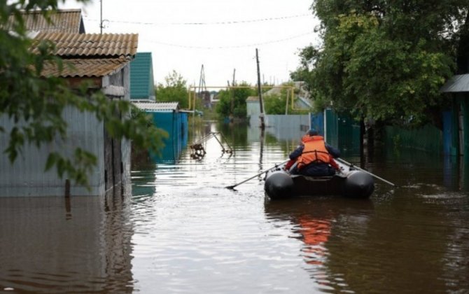 В Челябинской области РФ сотни домов остались под водой из-за ливней