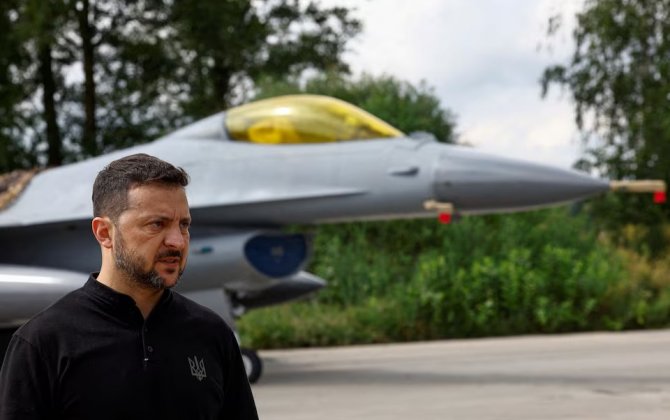 Zelenski Kiyevin “F-16” qırıcıları aldığını təsdiqləyib - YENİLƏNİB-VİDEO