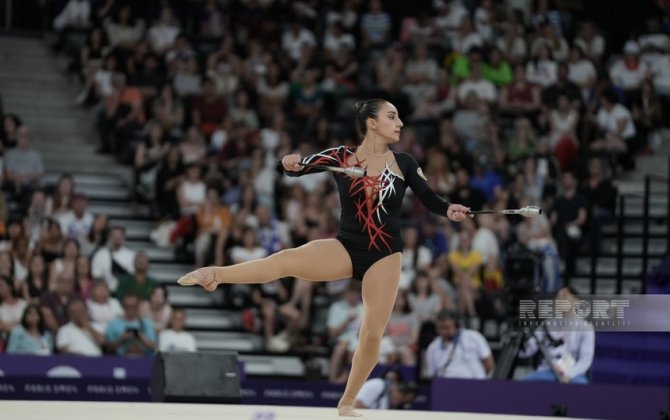 Azərbaycan bədii gimnastı yarışı 18-ci sırada başa vurub