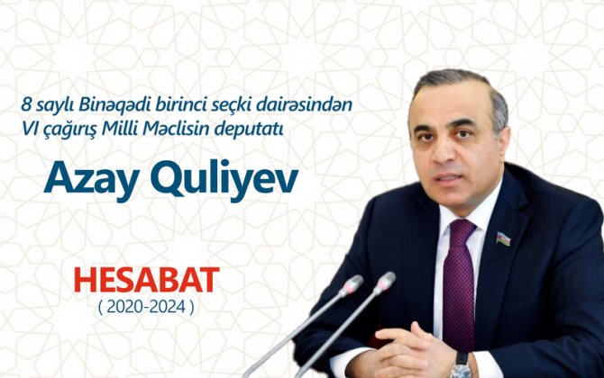 Azay Quliyev seçkiyə hesabatla başladı – 4 ildə görülən işlər