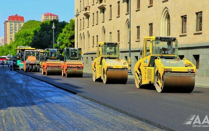 Bakının bu küçəsində təmir işləri aparılır - FOTO/VİDEO