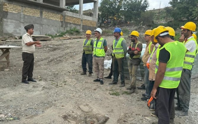 Azad edilmiş ərazilərdə yanğın təhlükəsizliyi ilə bağlı tədbir keçirildi