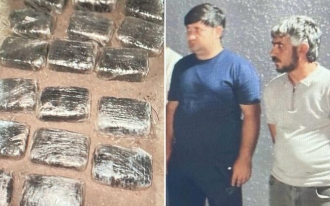 Bakıda İrandan gətirilən 23 kq narkotik ələ keçirildi