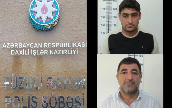 Polis Füzulidə əməliyyat keçirdi: Saxlanılanlar var