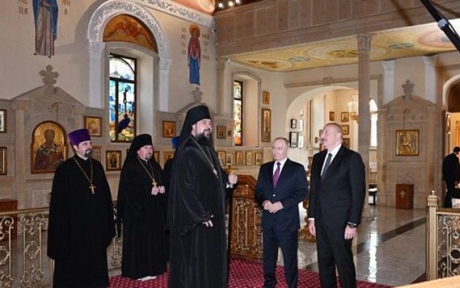 Putinin Bakıda ziyarət etdiyi kilsə haqda mühüm fakt