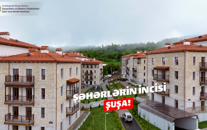 Dövlət Komitəsi Şuşa şəhərinə növbəti infotur təşkil edib - VİDEO