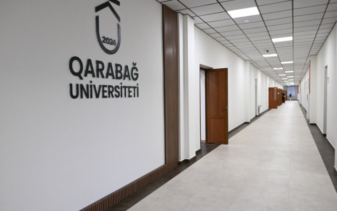 Qarabağ Universitetindən GÖRÜNTÜLƏR