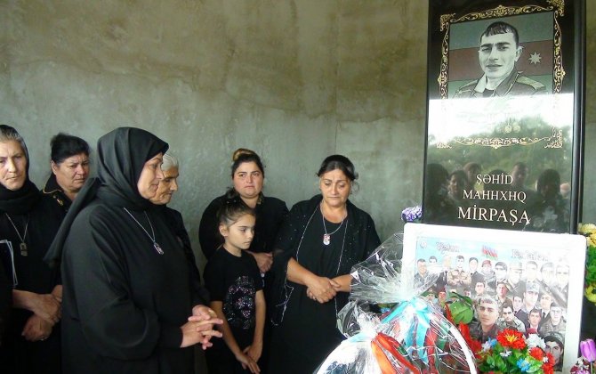 Bərdədə şəhid Mehdizadə Mirpaşa Yaqub oğlunun ildönümü mərasimi keçirilib - FOTO