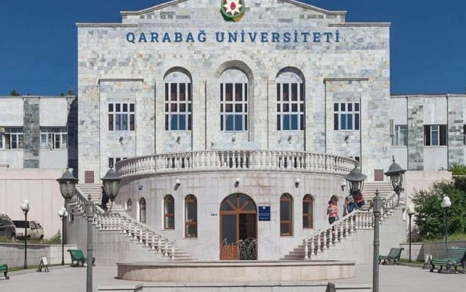 Qarabağ Universitetinin loqosu - FOTO